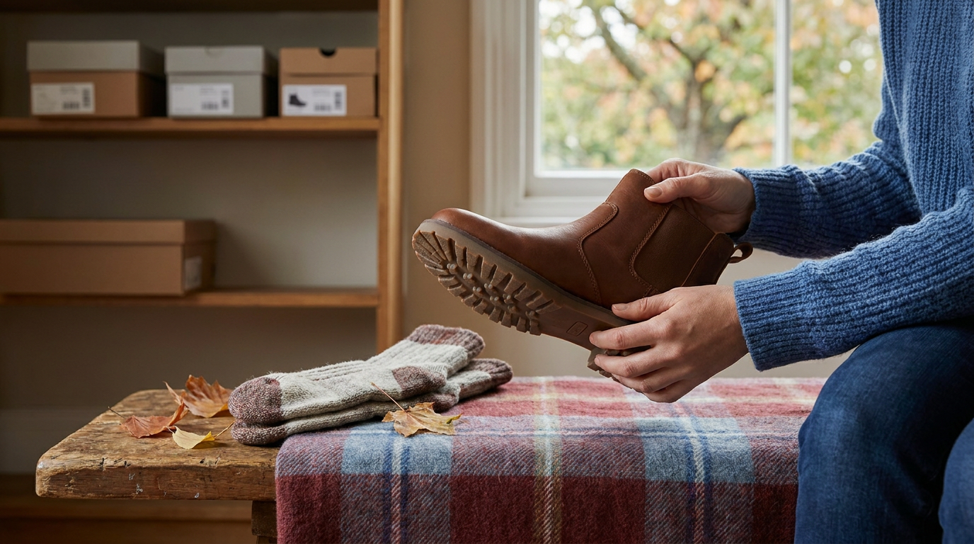 Guía de calzado para otoño: protege tus pies del frío y la humedad